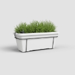 Image de JARDINIÈRE VENEZIA L BALCON SWS KIT 60 MA BLANC