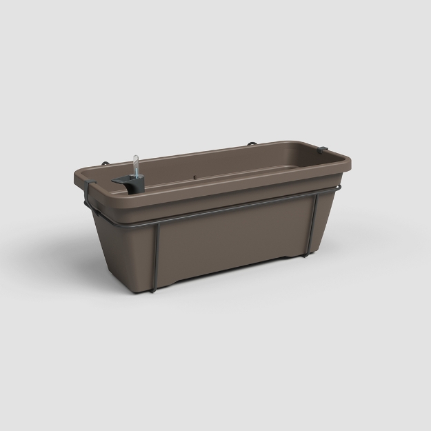 Image de JARDINIÈRE VENEZIA L BALCON SWS KIT 60 MA BRONZE