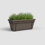 Image de JARDINIÈRE VENEZIA L BALCON SWS KIT 60 MA BRONZE