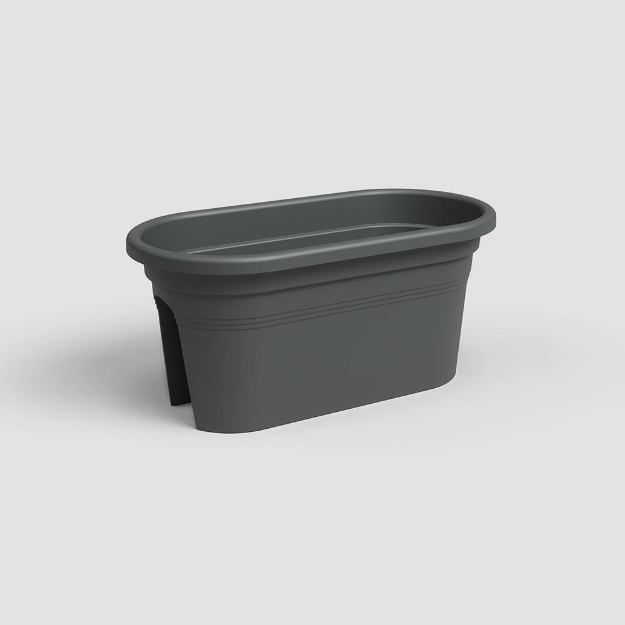 Image de JARDINIÈRE VENEZIA BALCON 60 MA ANTHRACITE
