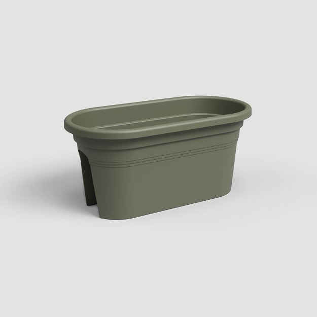 Image de JARDINIÈRE VENEZIA BALCON 60 MA VERT SEC