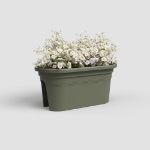 Image de JARDINIÈRE VENEZIA BALCON 60 MA VERT SEC