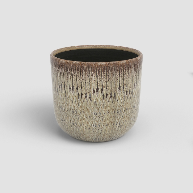 Image de CACHE-POT MELISSA 27 EM BEIGE TAUPE