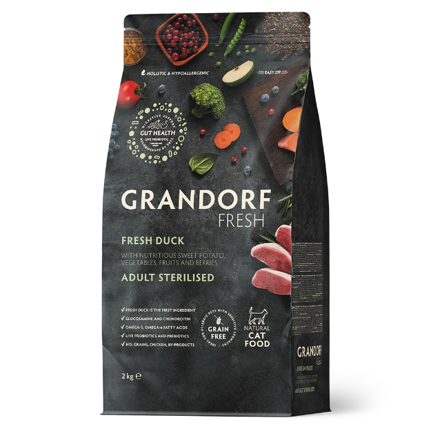 Image de Fresh Duck Adult Sterilized 2Kg