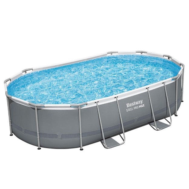 Image de Piscine hors sol ovale