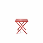 Image de Table pliante extérieur -   rouge orient.