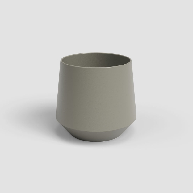 Image de CACHE-POT AURORA 14CM TAUPE