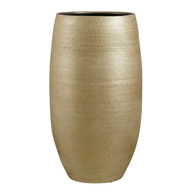 Image de Porto pot ronde or metalliques - h70xd39cm - Mica