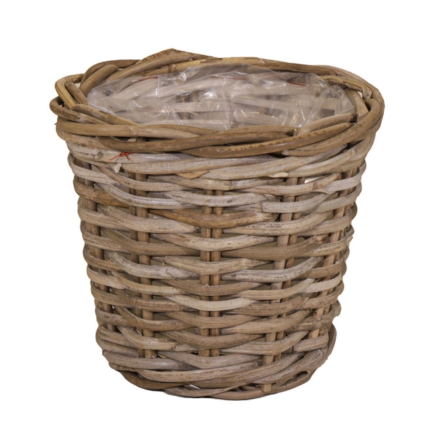 Image de Evi Round Basket -SP- Natural D28H23 Bottom D20