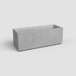 Image de JARDINIÈRE SYDNEY RE 100 MA GRIS CLAIR