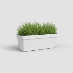 Image de JARDINIÈRE CAPRI 50 MA BLANC