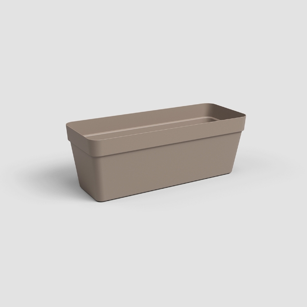 Image de JARDINIÈRE CAPRI 50 MA TAUPE