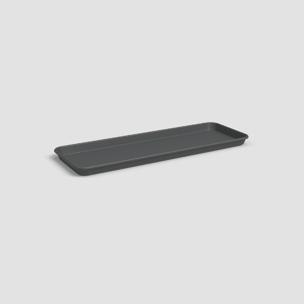 Image de SOUCOUPE CAPRI RECTANGULAIRE 50 MA ANTHRACITE