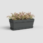 Image de JARDINIÈRE CAPRI BALCON KIT 50 MA ANTHRACITE