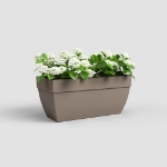 Image de JARDINIÈRE CAPRI XL 100 MA TAUPE
