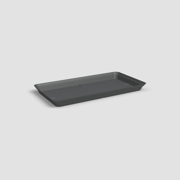 Image de SOUCOUPE CAPRI RECTANGULAIRE XL 60 MA ANTHRACITE