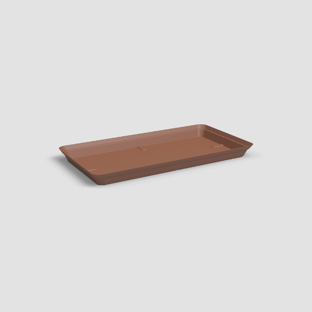 Image de SOUCOUPE CAPRI RECTANGULAIRE XL 100 MA TERRE CUITE