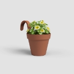 Image de POT CAPRI INDIVIDUEL BALCON 20 MA TERRE CUITE