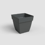 Image de POT CAPRI CARRÉ 45 MA ANTHRACITE