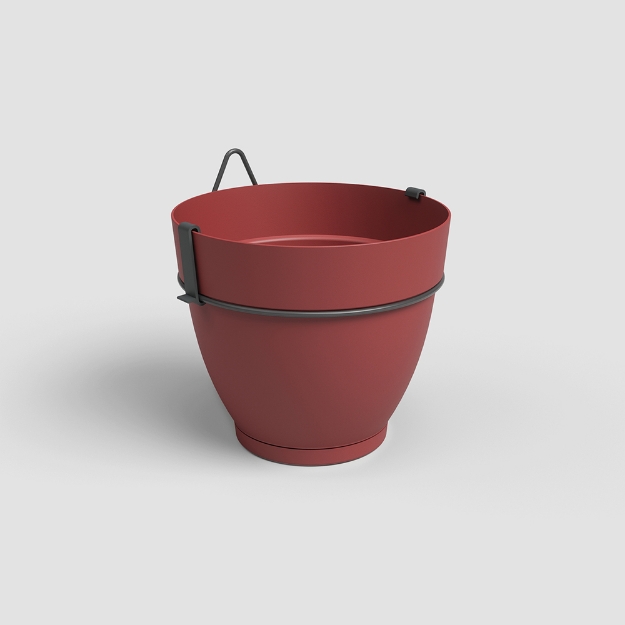 Image de POT CAPRI CAMPANA MUR RE KIT 20 MA ROUGE FONCÉ