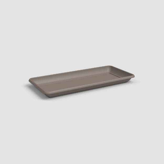 Image de SOUCOUPE VENEZIA RECTANGULAIRE 60 MA TAUPE