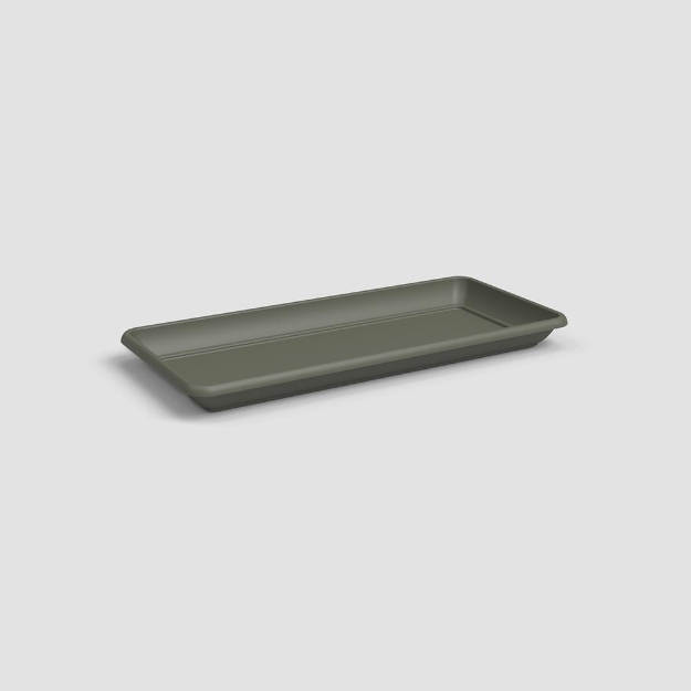 Image de SOUCOUPE VENEZIA RECTANGULAIRE 60 MA VERT SEC