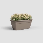 Image de JARDINIÈRE VENEZIA RE 50 MA TAUPE