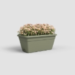 Image de JARDINIÈRE VENEZIA RE 50 MA VERT CENDRÉ