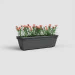Image de JARDINIÈRE VENEZIA BALCON RE KIT 40 MA ANTHRACITE