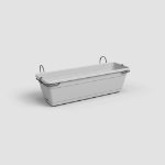 Image de JARDINIÈRE VENEZIA BALCON RE KIT 50 MA GRIS CLAIR