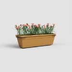 Image de JARDINIÈRE VENEZIA BALCON RE KIT 50 MA JAUNE M.