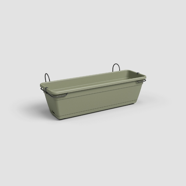 Image de JARDINIÈRE VENEZIA BALCON RE KIT 50 MA VERT CEN.
