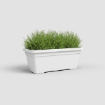 Image de JARDINIÈRE VENEZIA L 60 MA BLANC