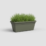Image de JARDINIÈRE VENEZIA L 80 MA VERT SEC
