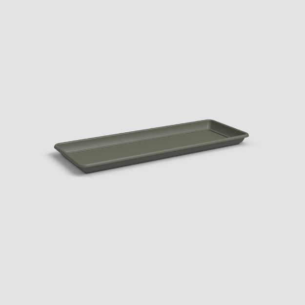 Image de SOUCOUPE VENEZIA RECTANGULAIRE L 60 MA VERT SEC