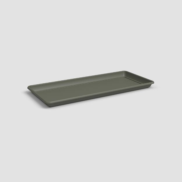 Image de SOUCOUPE VENEZIA RECTANGULAIRE XL 80 MA VERT SEC