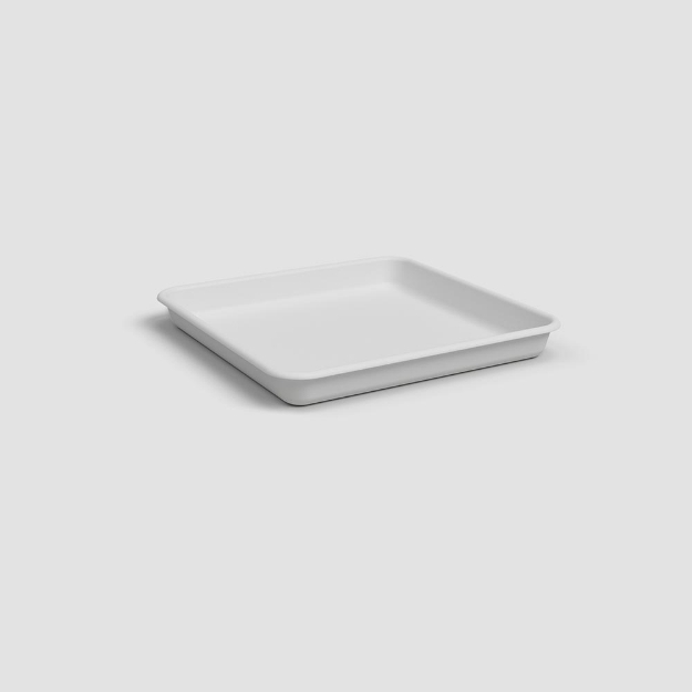 Image de SOUCOUPE VENEZIA CARRÉE 40 MA BLANC