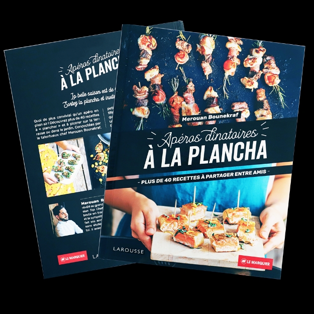 Image de Livre Apéros dînatoires à la plancha LAROUSSE