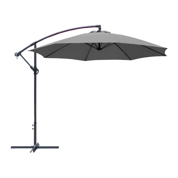 Image de PARASOL ACIER/ACIER DEPORTE 3M- GRIS