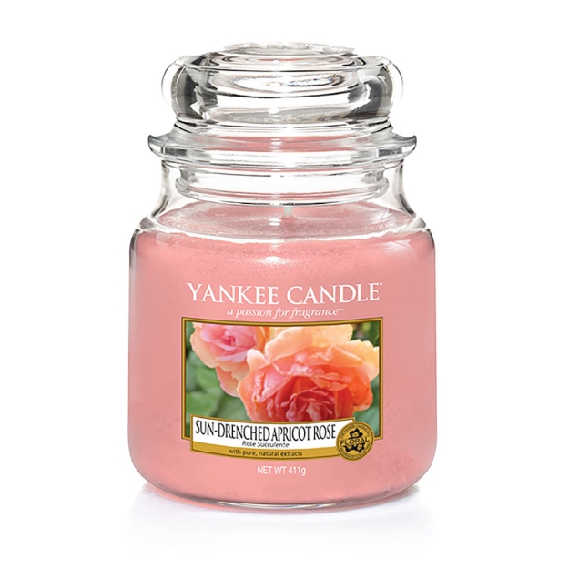 Image de BOUGIE Sun-Dreched Apricot Rose M - YANKEE CANDLE