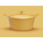 Image de Coffret complet l'incroyable cocotte 24 cm mangue - Cookut
