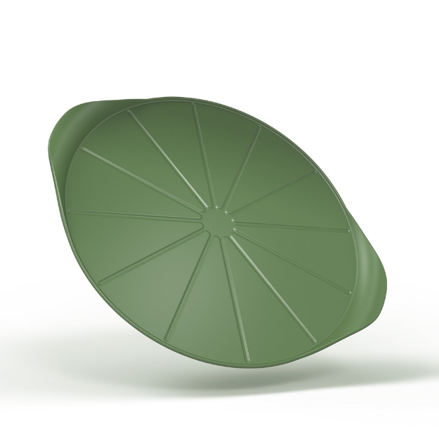 Image de Le formidable plat a pizza avec couteau fougere - Cookut