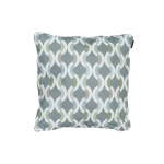 Image de Coussin décoratif avec passepoil trivia green