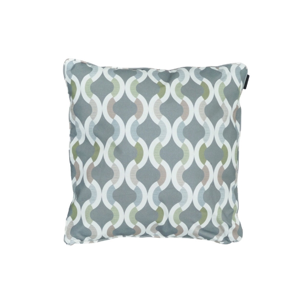 Image de Coussin décoratif avec passepoil trivia green