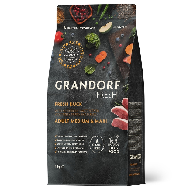 Image de Fresh Duck Adult Medium & Maxi Breeds 1 Kg