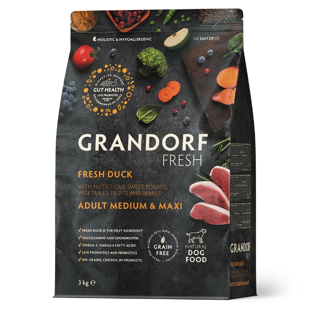 Image de Fresh Duck Adult Medium & Maxi Breeds 3 Kg