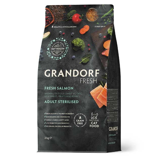 Image de Fresh Salmon Adult Sterilized 2Kg