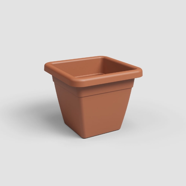 Image de POT VENEZIA CARRÉ 40CM terre