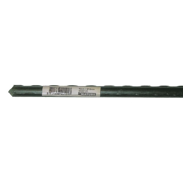 Image de Tuteur droit acier plastifié vert  - H90 cm x Ø8 mm