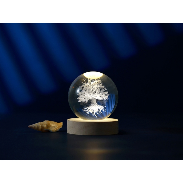 Image de Lampe Boule de cristal Arbre M - itotal